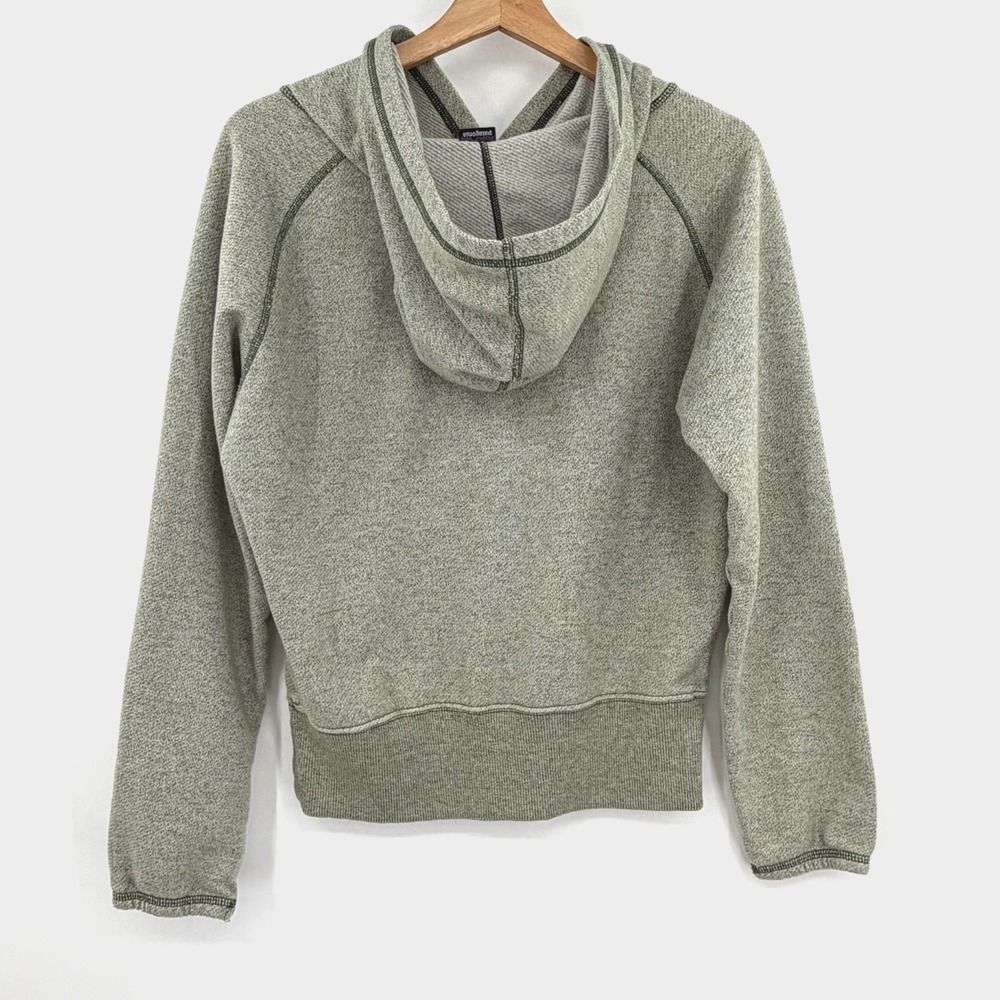 Patagonia Cloud Stack Pullover Hoodie Green Womens Medium - Picture 4 of 12